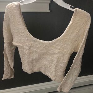 Abercrombie & Fitch Lace Crop Top